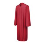 matte-red-graduation-gown